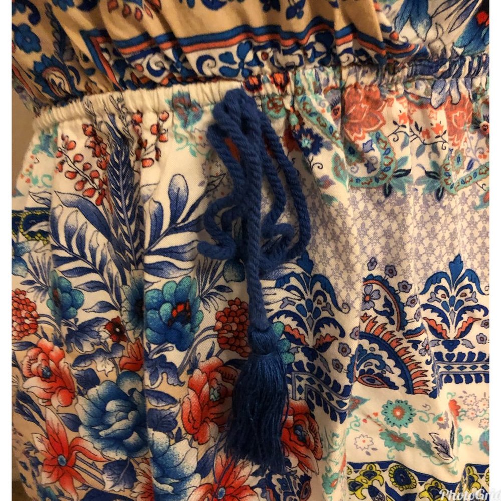 Love Tree multi pattern romper - Picture 4 of 4
